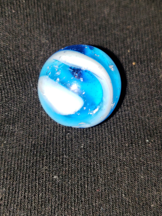 Akro Snake Marble- Blue 5/8"