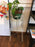 White Iron One Pot Plant Stand